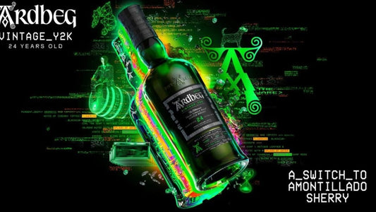 Ardbeg 隆重推出「Y2K」24年桶裝Amontillado雪莉桶威士忌