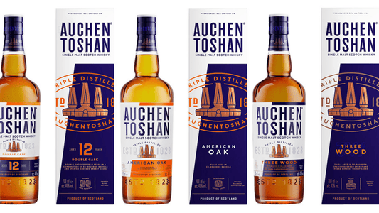 Auchentoshan 單一麥芽蘇格蘭威士忌革新包裝，推出全新12年雙桶熟成