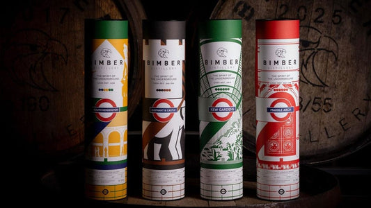 Bimber 蒸餾廠推出四款全新「Spirit of the Underground」威士忌 延續倫敦地鐵系列