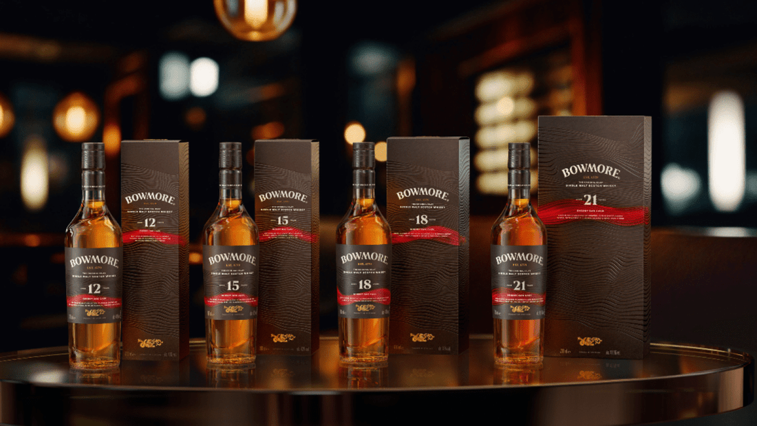 Bowmore 推出全新 Sherry Oak Cask Collection 系列，進駐美國市場