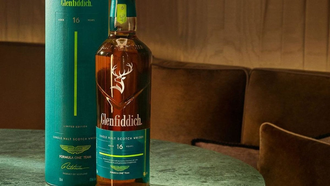Glenfiddich與Aston Martin F1聯名推出限量單一麥芽威士忌慶祝合作里程碑