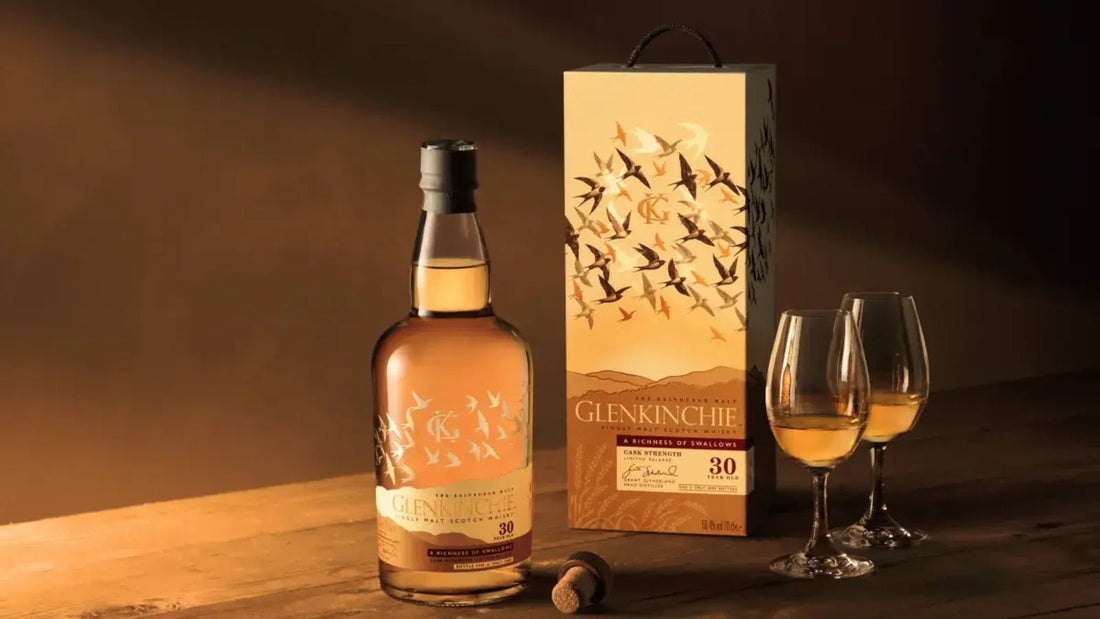 Glenkinchie 30 年限量威士忌：燕子遷徙靈感