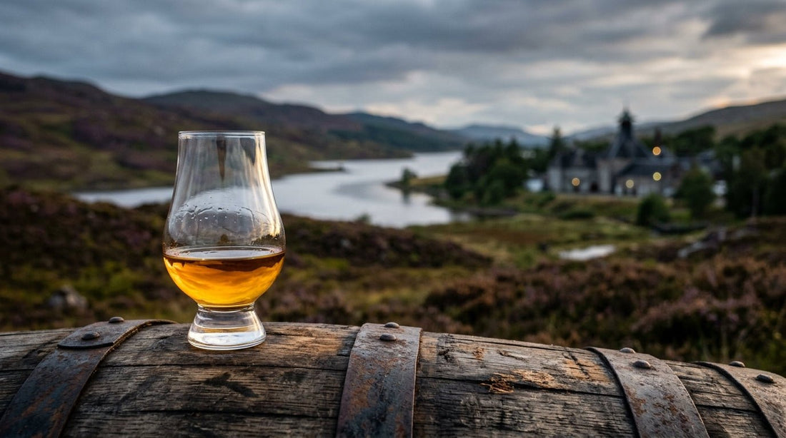 蘇格蘭威士忌陳年木桶倉庫，Laphroaig 酒廠