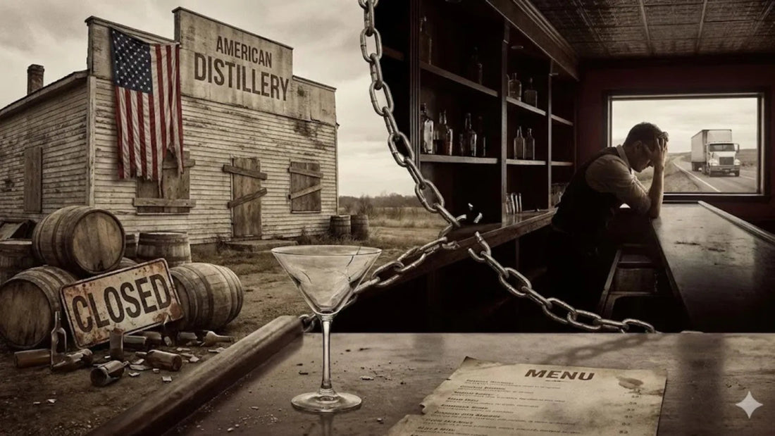 美國烈酒商倒閉潮 衝擊酒吧酒單與供應鏈風險