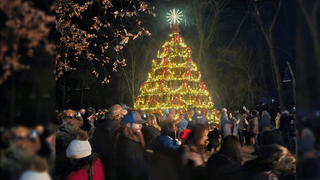 Jack Daniel’s 酒桶聖誕樹 助軍人家屬節日返家
