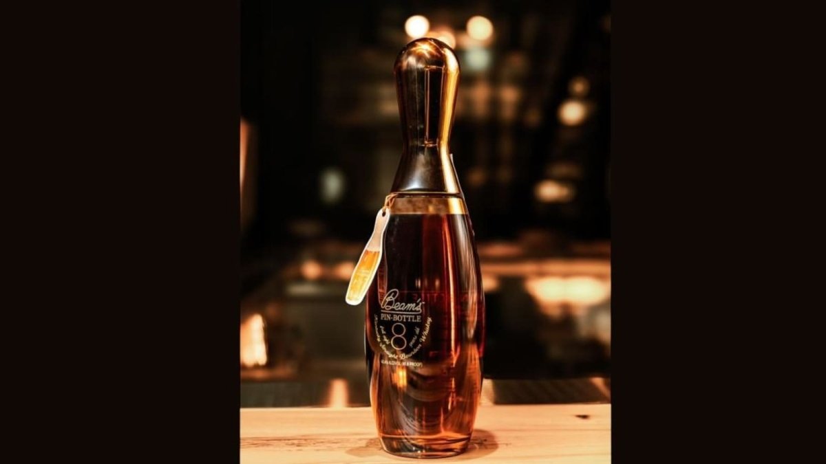 Jim Beam 230th Anniversary Limited Edition Bowling Pin Bottle Makes a