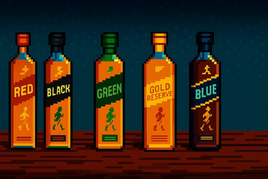 Johnnie Walker等級全解析｜從入門到奢華，威士忌等級比較 - Alcohol Please