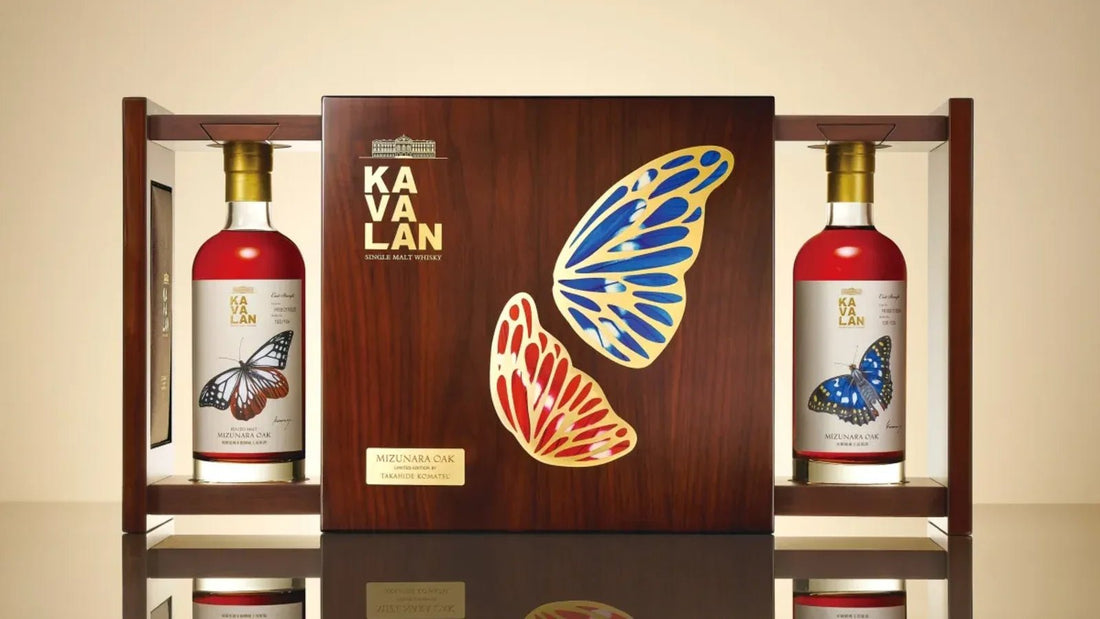 Kavalan攜手Takahide Komatsu 推出Mizunara Oak限量威士忌 | Kavalan launches new Mizunara Oak collection