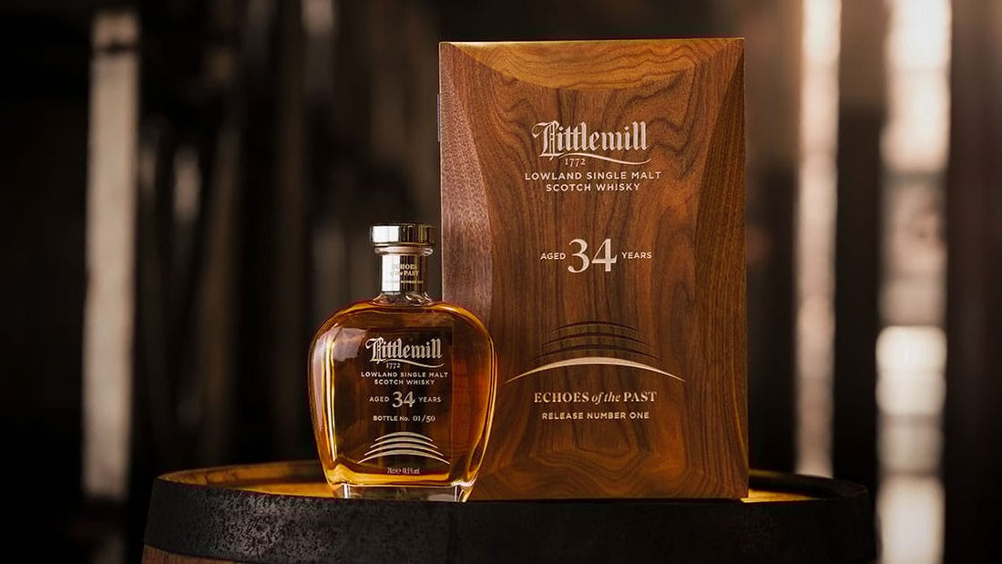 Littlemill推出超稀有『Echoes of the Past』系列 - 34年限量威士忌