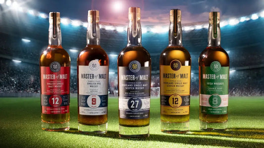 Master of Malt 足球主題威士忌系列：向經典球衣設計致敬