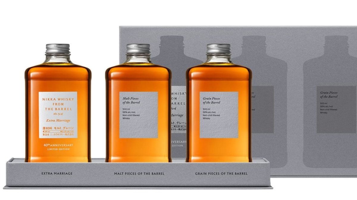 NIKKA WHISKY FROM THE BARREL 40周年記念 海外限定 ニッカ・フロム・ザ・バレル – エクストラ・マリッジ – 40周年記念限定