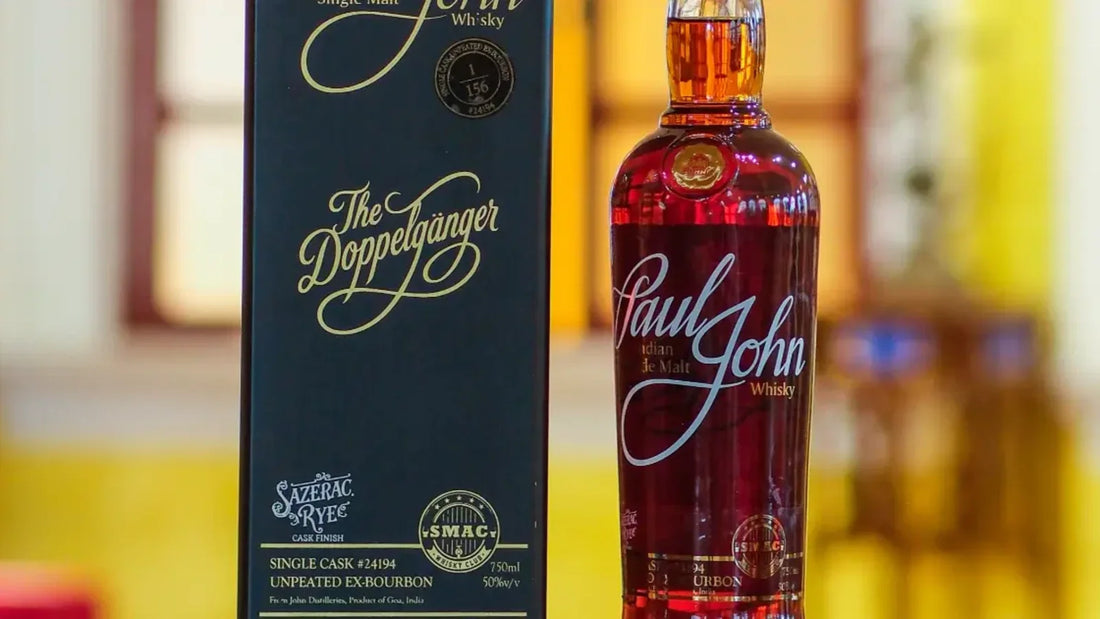 Paul John 單一麥芽威士忌 Sazerac Rye 單桶 The Doppelgänger | Paul John Unveils ‘The Doppelgänger’ Single Cask Indian Single Malt Whisky