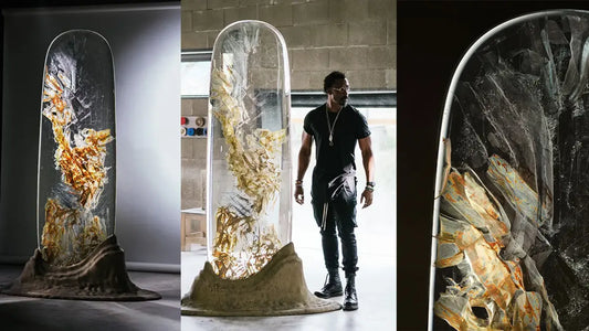 Port Ellen 200週年慶：揭幕「煙霧地圖」玻璃雕塑