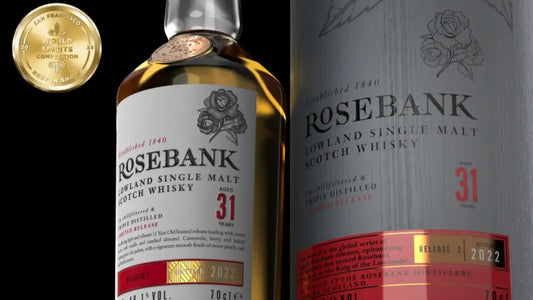Rosebank 31年單一麥芽蘇格蘭威士忌榮獲Top Shelf Awards 2025「最佳烈酒」殊榮