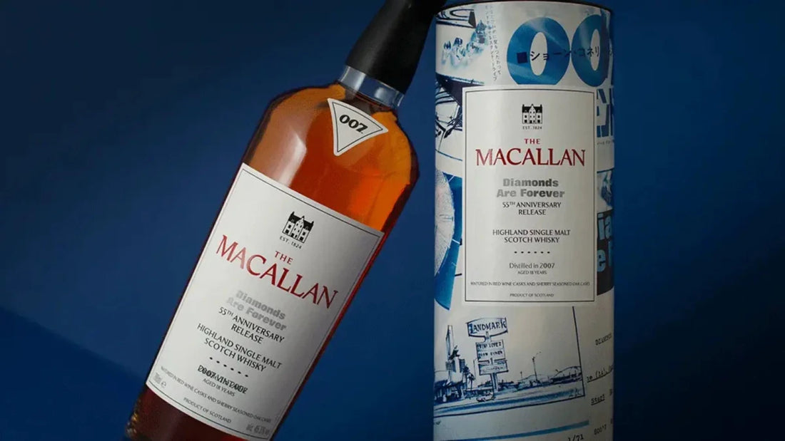 The Macallan 詹姆士龐德金剛鑽 55 週年版：致敬 007 的鑑賞家品味