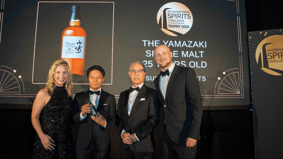Yamazaki 日本單一麥芽威士忌 25 年獲 ISC 2026 最高榮譽 Trophy | Yamazaki 25 Wins Fourth Straight ISC Japanese Whisky Trophy