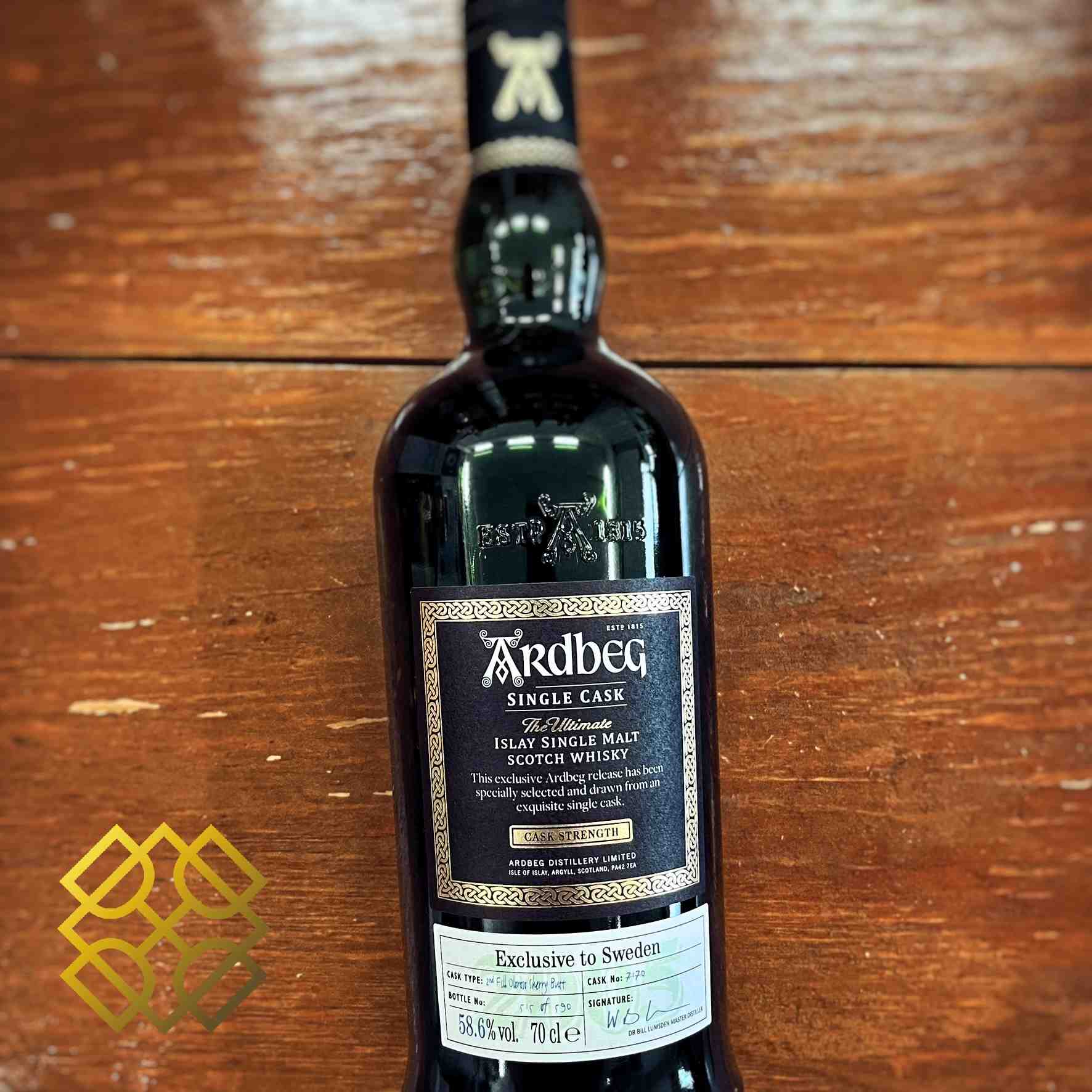 Ardbeg  Type : Single Malt Whisky