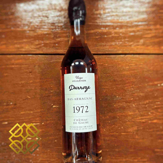 Darroze - 52YO, 1972/2024, Chateau de Gaube, 43% - Armagnac