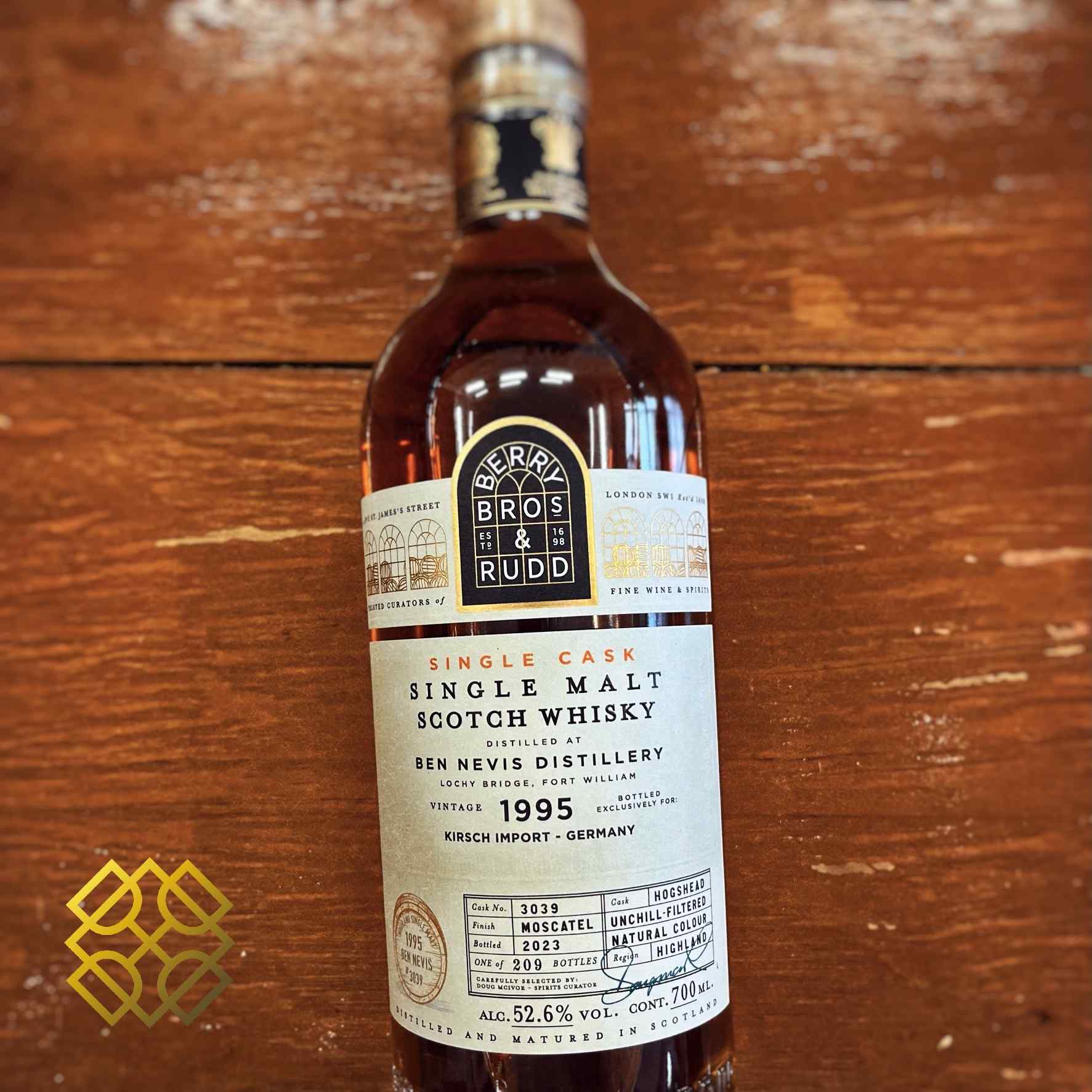 Ben Nevis ~28YO, 1995/2023, 52.6%  Type : Single malt whisky