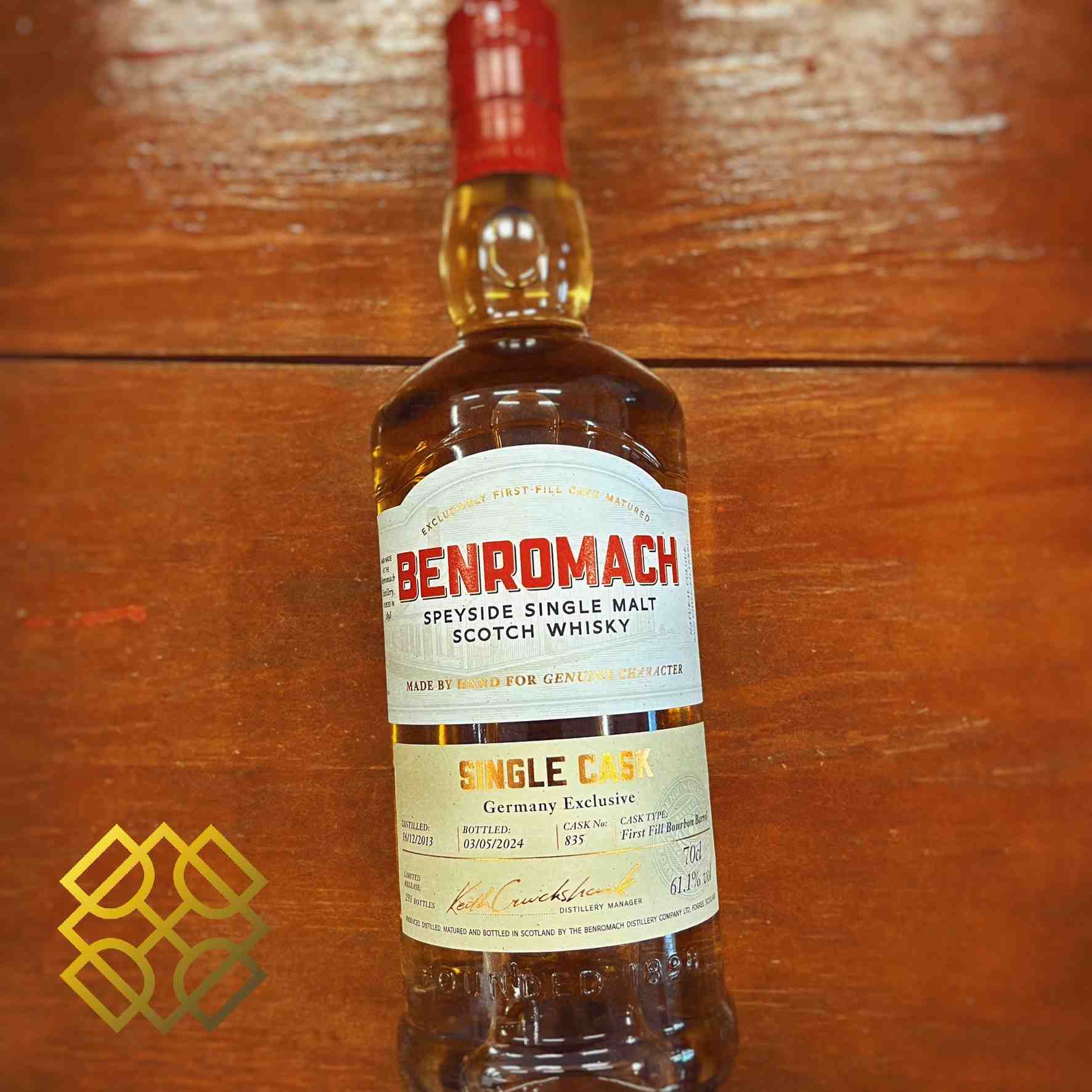 Benromach #835
Type : Single Malt Whisky