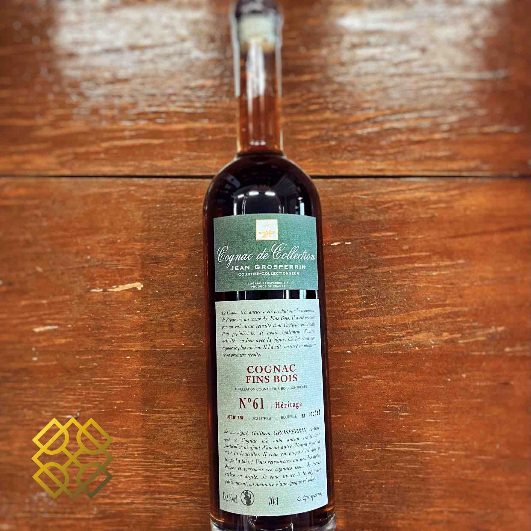 Grosperrin ~58YO Type : Cognac