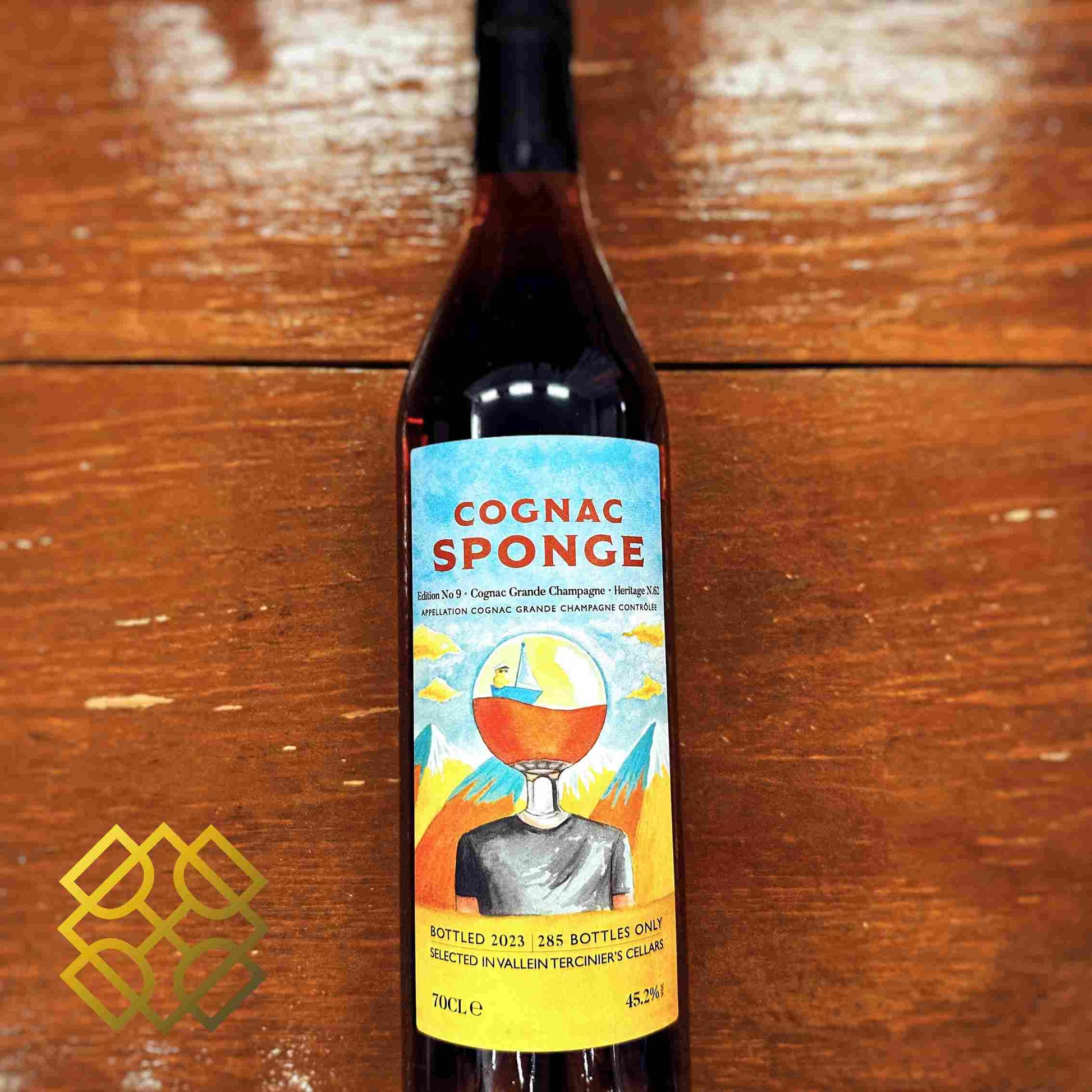 Cognac Sponge VT, 2023, Heritage N. 62, 45.2% - Cognac