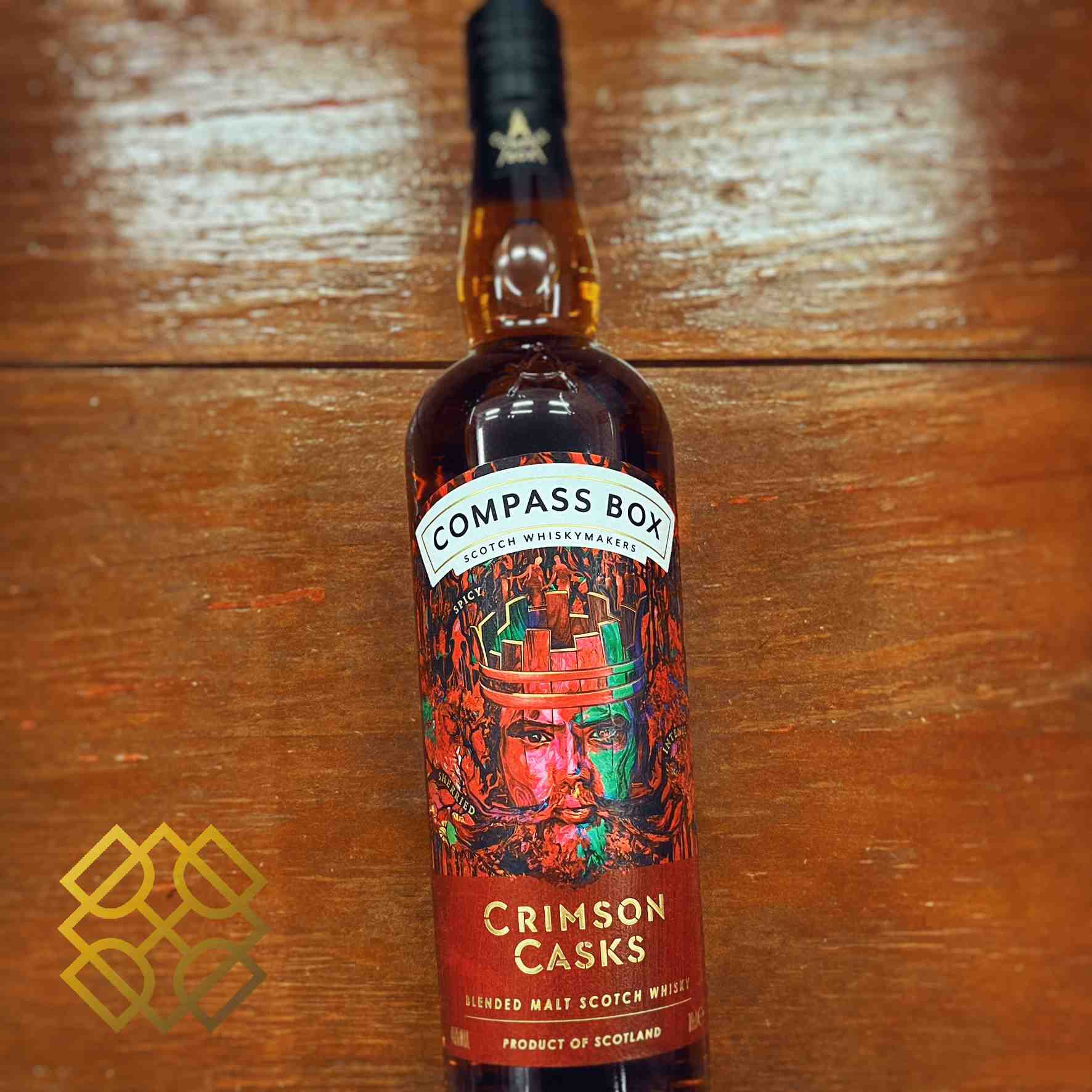 Compass Box - Crimson Casks, 46%
Type : Blended Malt Whisky