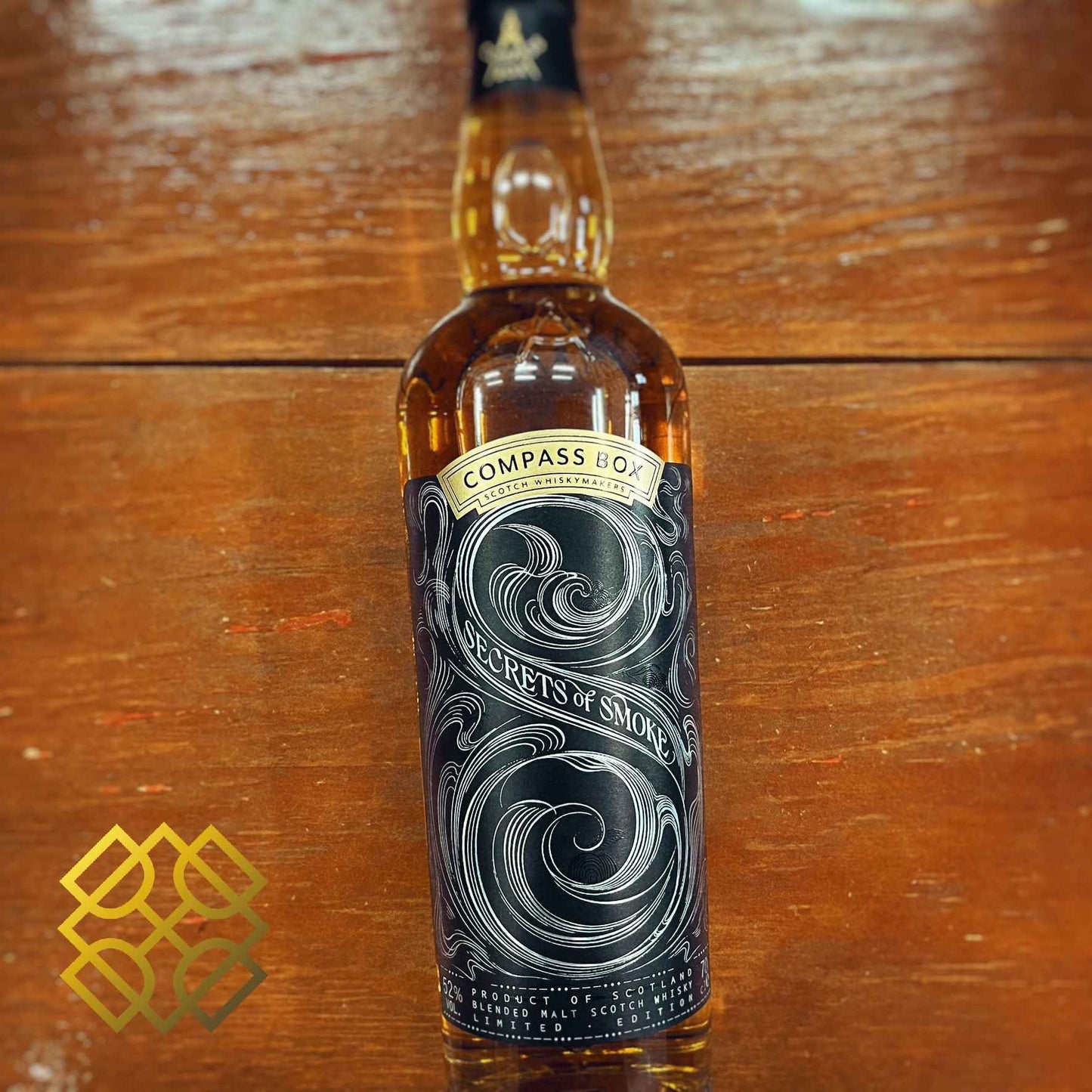 Compass Box -  Secrets of Smoke, 2024, 52% (WB87.36)