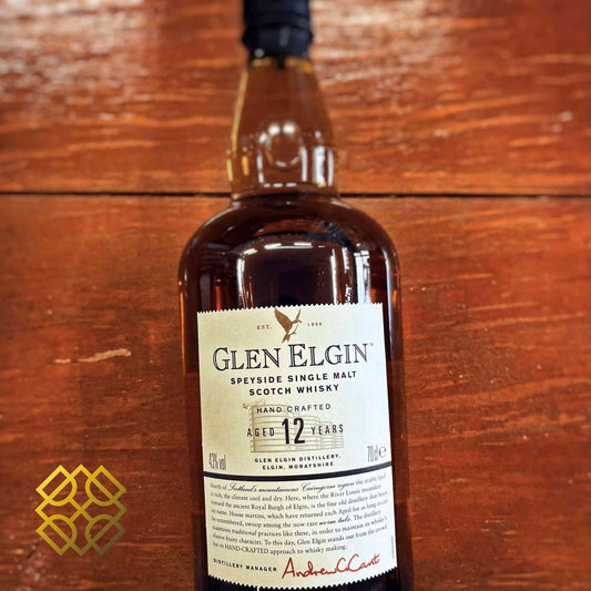 Glen Elgin 12YO, 43%   Type : Single malt whisky