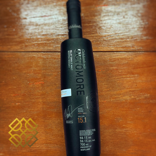 Octomore 15.1 - 5YO, 2018/2024, 59.1%