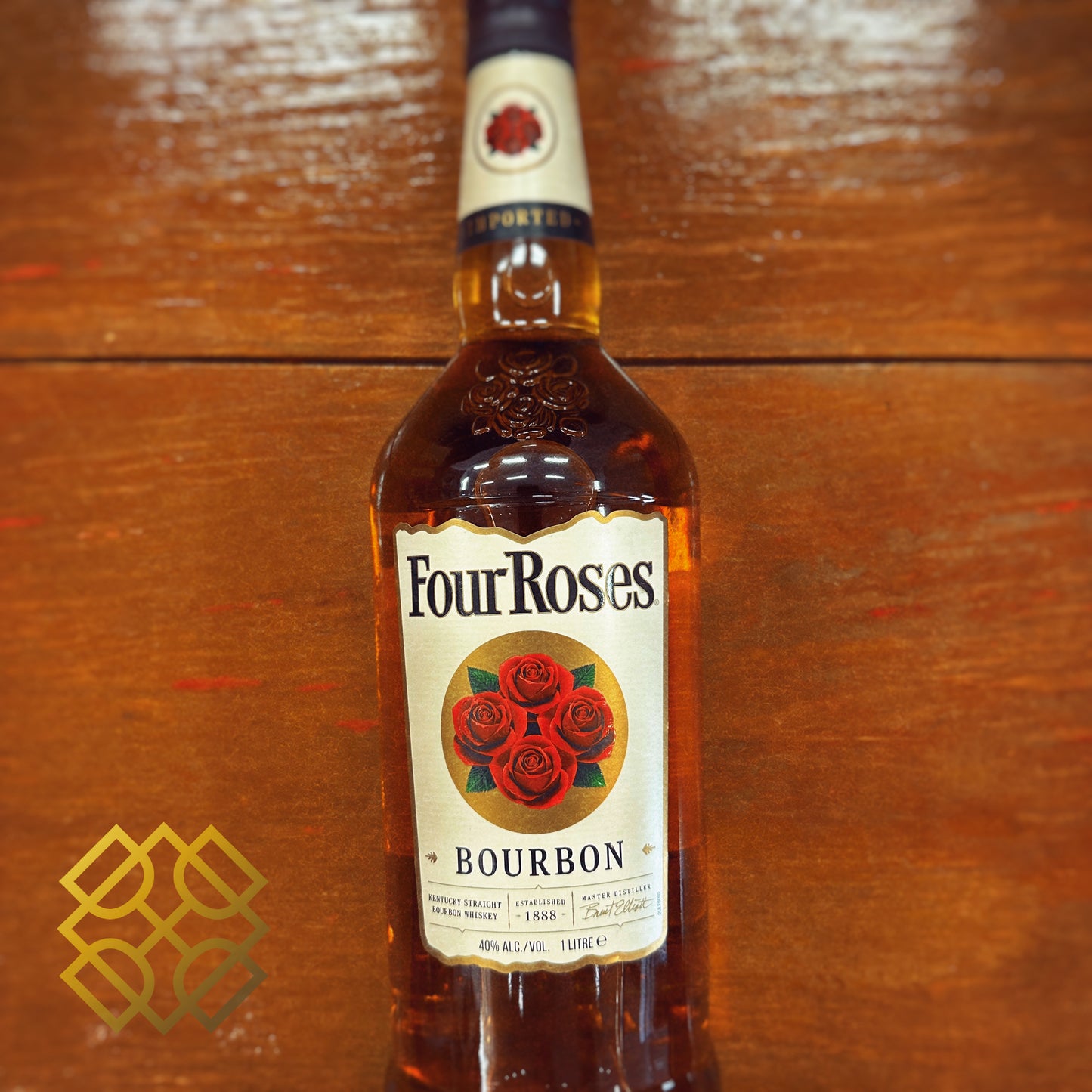 Four Roses Bourbon Whiskey, 40%, 1000ml