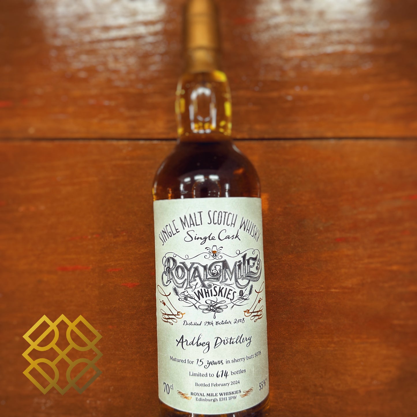 Royal Mile Whiskies Ardbeg 15년 2008/2024, #5078, Sherry Butt, 55% (WF92) (현금/신용카드 가격)