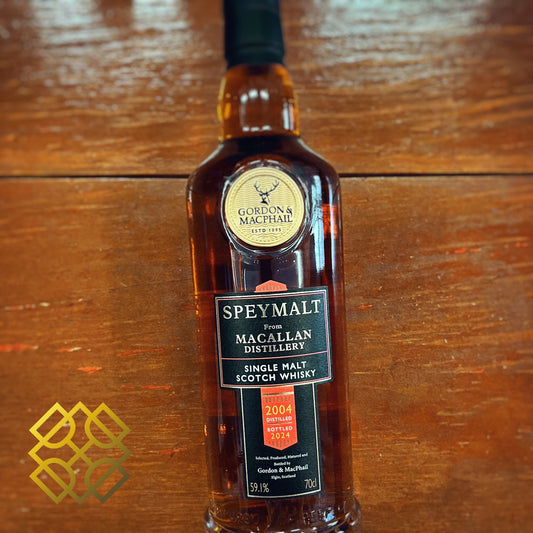 G&M Macallan - ~20YO, 2004/2024, Speymalt, #22606604, 59.1% (分現金/信用卡價)