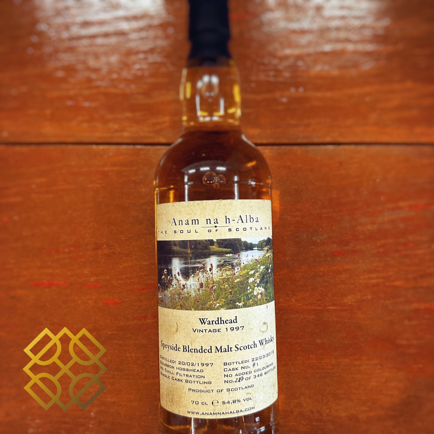 Anam Na H-Alba The Soul of Scotland Wardhead (Glenlivet) 1997/2018, #1, 54% (WF87) (Cash/Credit Card Price)
