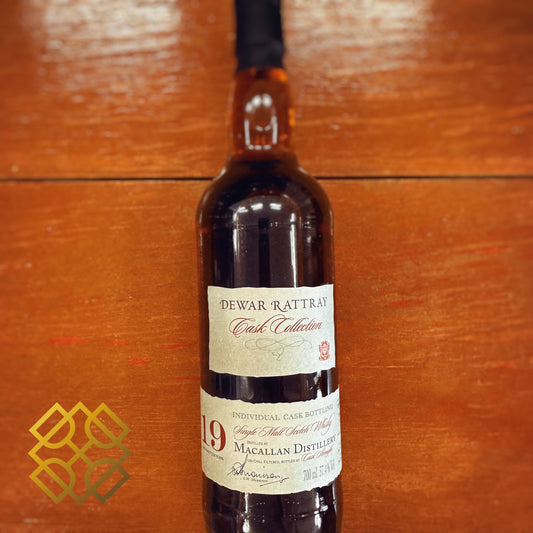 Dewar Rattray Macallan, 19YO 1988/2007, #5805, Sherry Cask, 57.4% (WB87.84) (Cash/Credit Card Price)