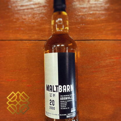 Maltbarn Granville (Clynelish) 20YO 2000/2020, No.156, 54.9% (分現金/信用卡價)