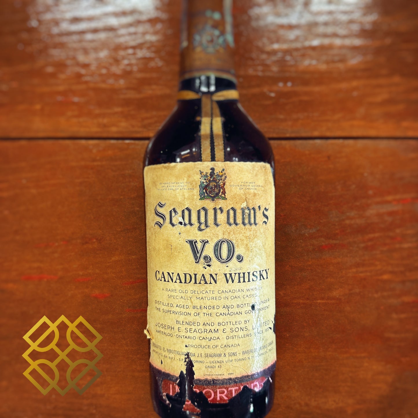 Seagram's V.O. 1966 Canadian Whisky 43% Vol, 750 ml