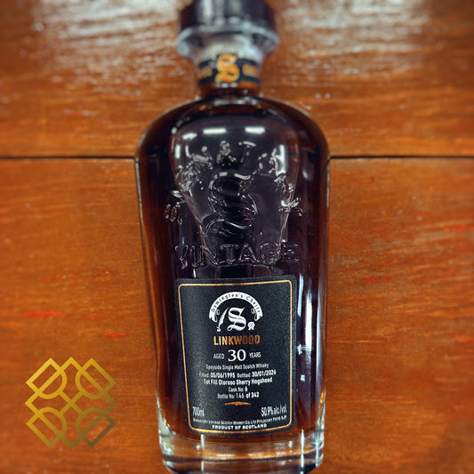 Signatory Vintage Linkwood 30年, 1995/2026, Symington’s Choice, #6, 50.9% (WB88.83) (现金/信用卡价)