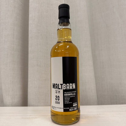 Maltbarn Granville (Clynelish) 20YO 2000/2020, No.156, 54.9% (分現金/信用卡價)