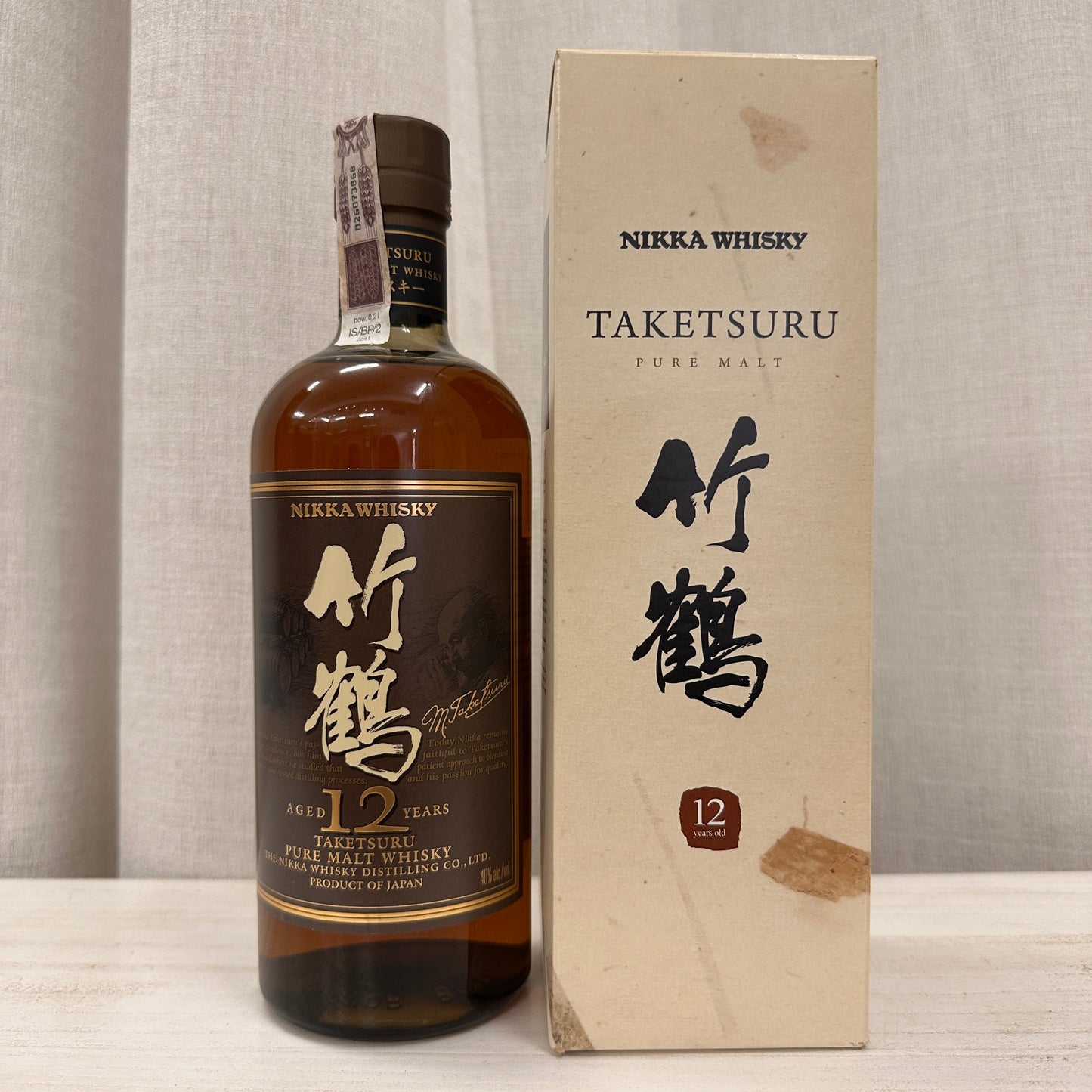Taketsuru 12 Years Old, Old Bottling, 40% (Cash/Credit Card Price)