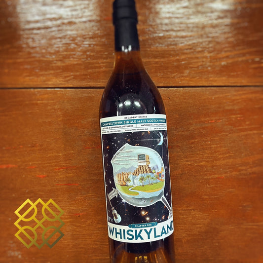 Decadent Drinks Springbank - 26YO, 1998-2024, Whiskyland - Chapter One, 56.8% (WF94)