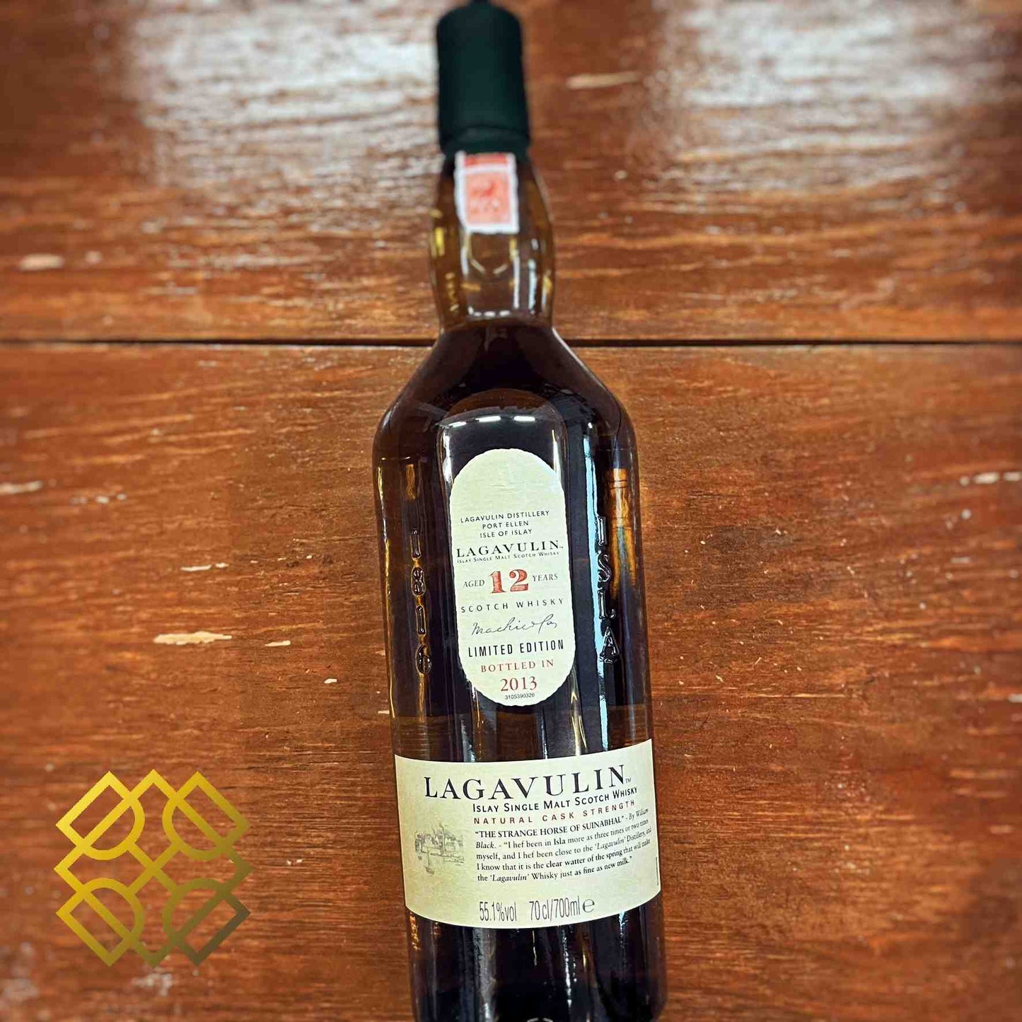 Lagavulin  Type : Single Malt Whisky Bottled : 2013