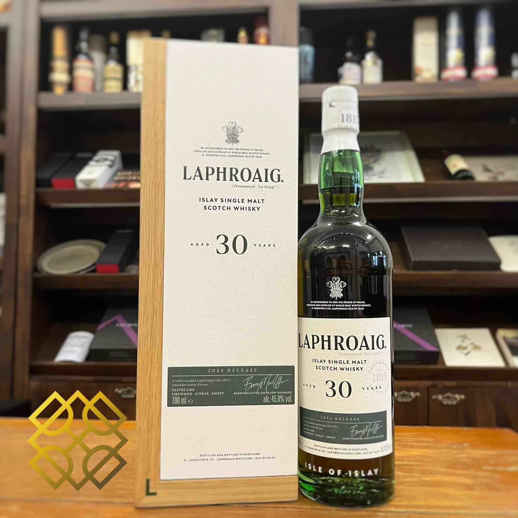 Laphroaig 30YO 2024 vertical
Type : Single Malt Whisky