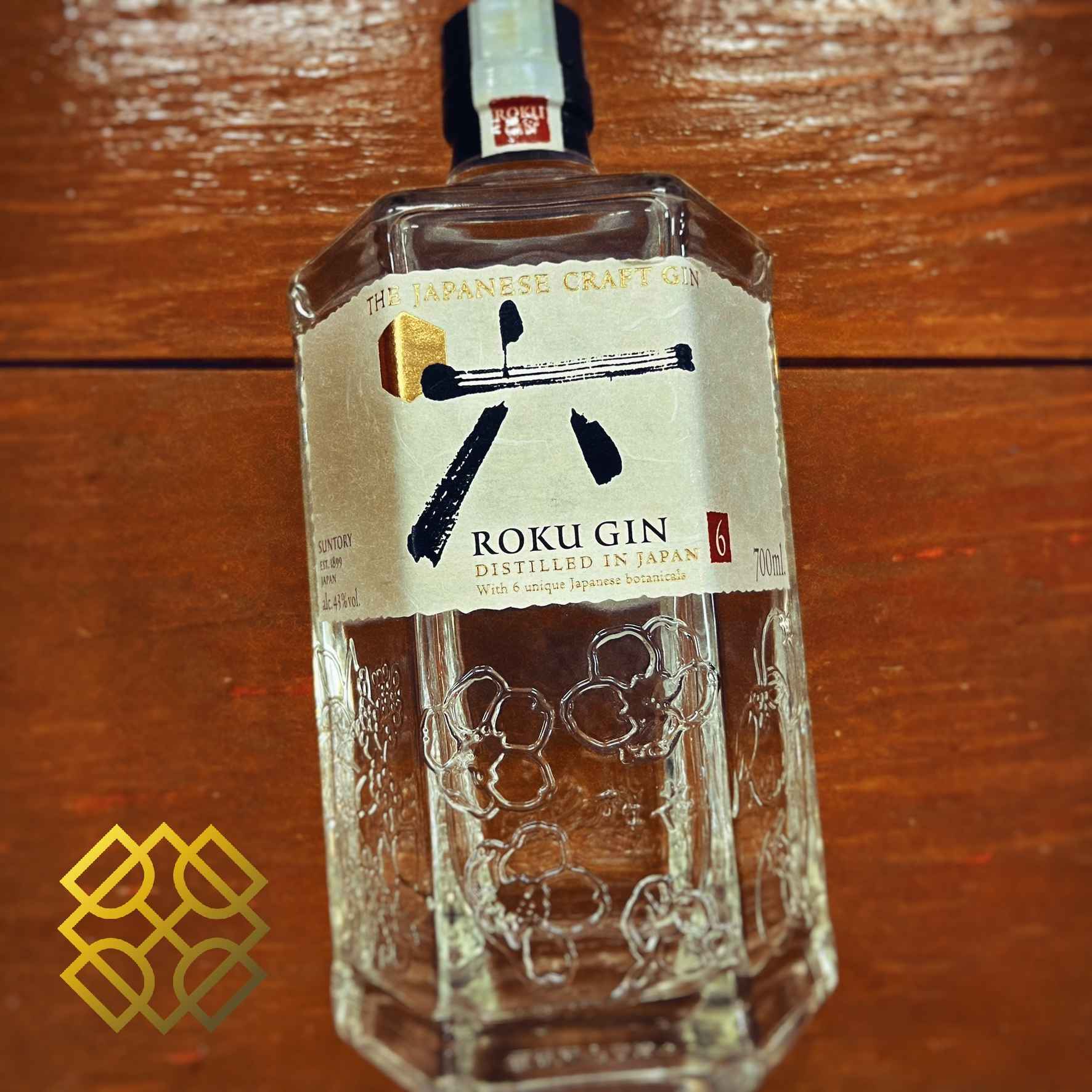 Roku gin - Japanese Craft Gin
Type : Gin