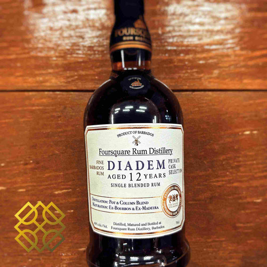  Foursquare - 12YO, Diadem, For The Whisky Exchange,60%-Rum
