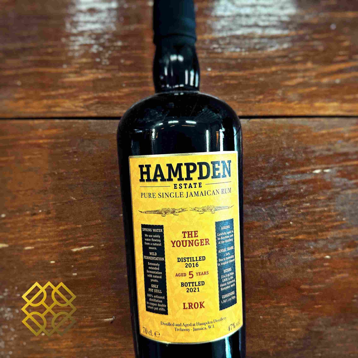 Hampden - 5YO-2016/2021 The Younger-LROK, 47% - Hampden Rum
