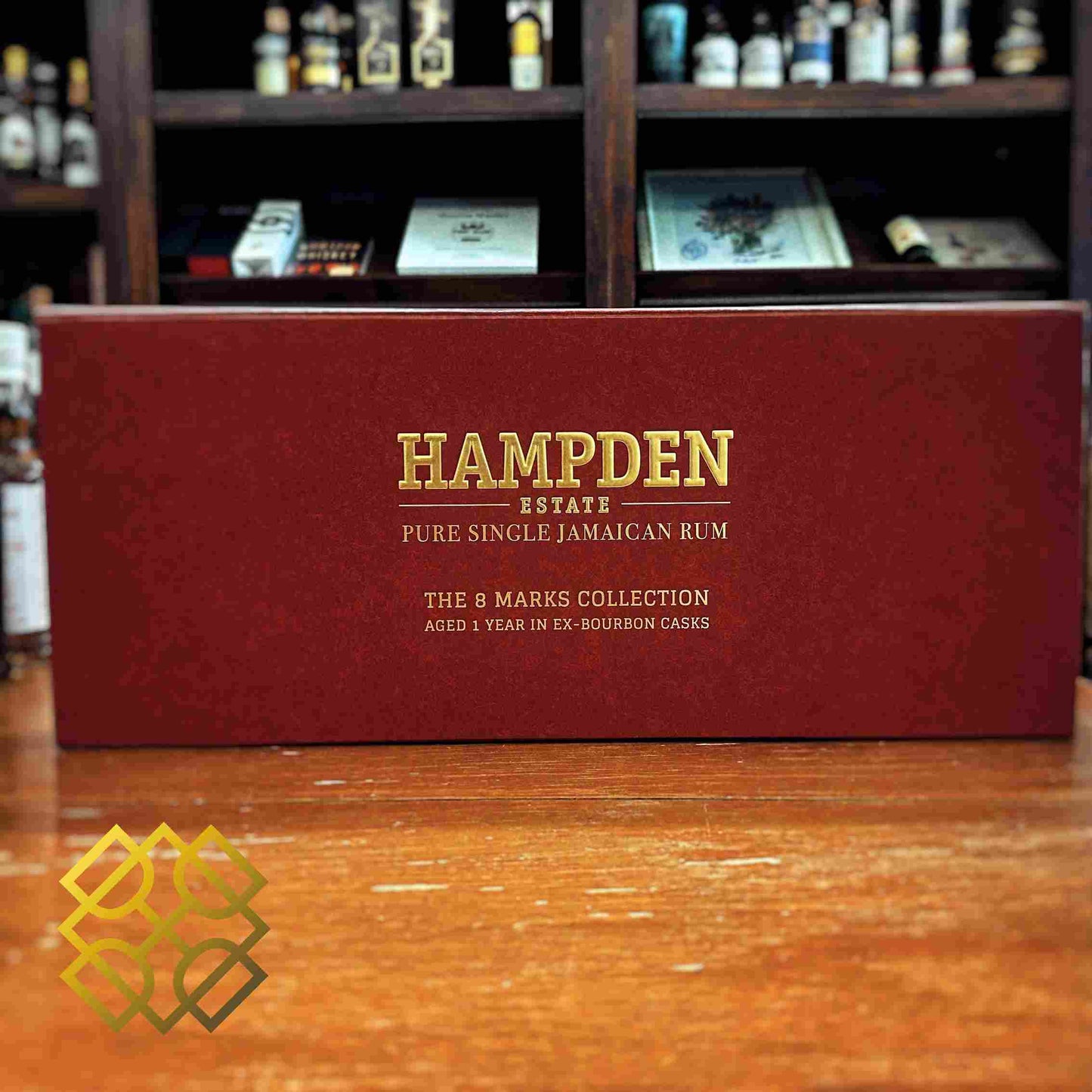 Hampden - 8 Marks ex-Bourbon Cask Collection (Red box) - Rum,2