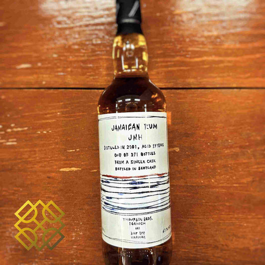 Thompson Bros Hampden - 19YO, 2001/2019, 61% - Rum