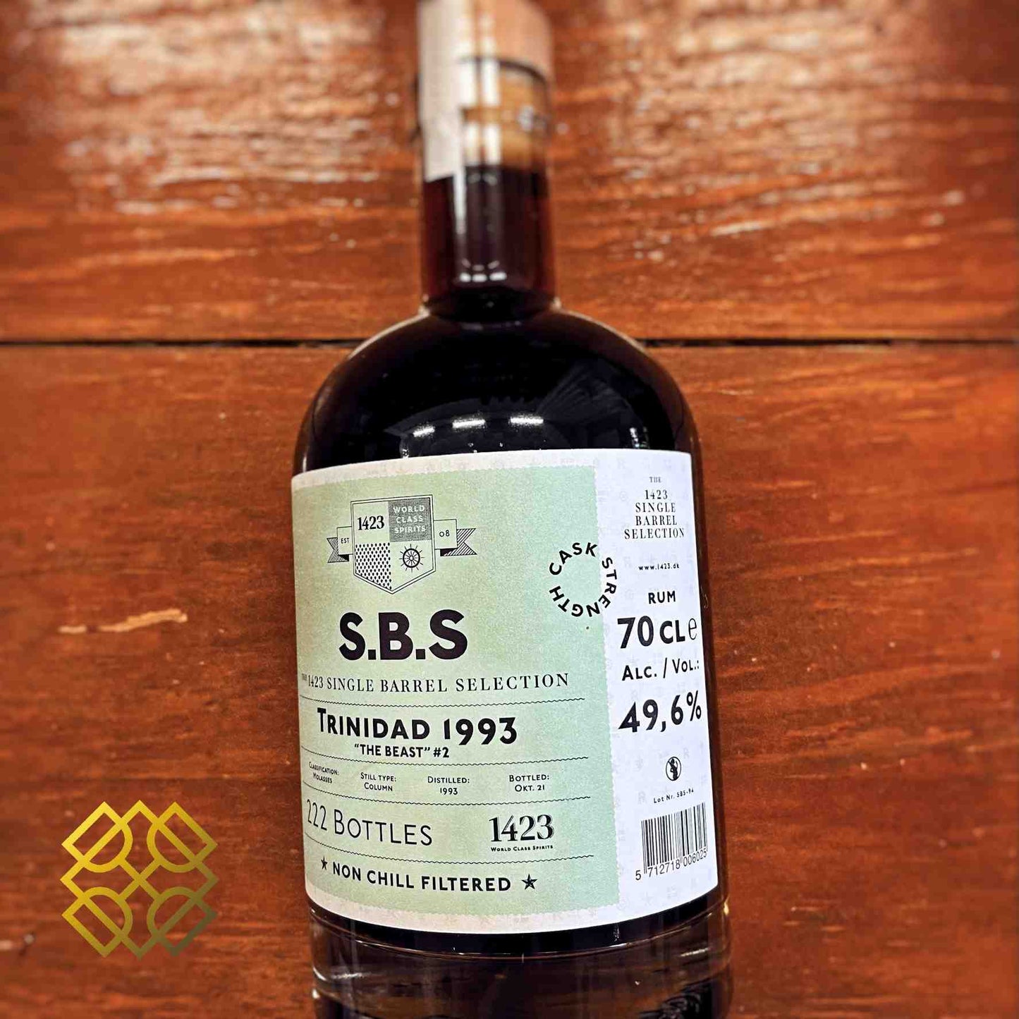 Caroni - 28YO, 1993/2021, 49.6%  Type : Trinidad rum