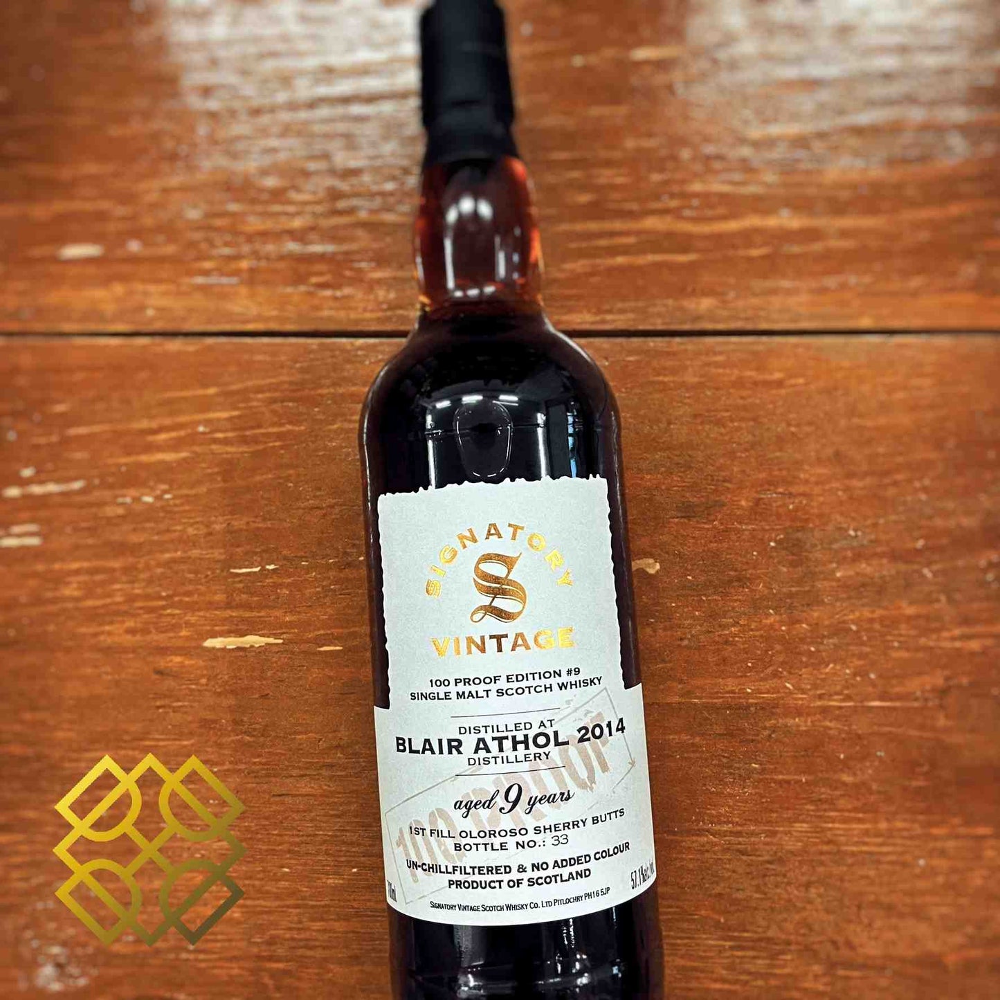 SV Blair Athol - 9YO, 2014/2024, 100 Proof #9, 57.1%-Whisky